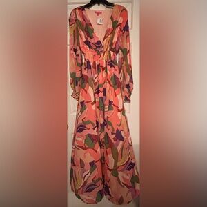 Flying Tomato Pink and Orange Dress